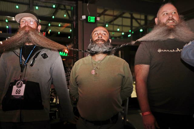 World Record Longest Beard Chain