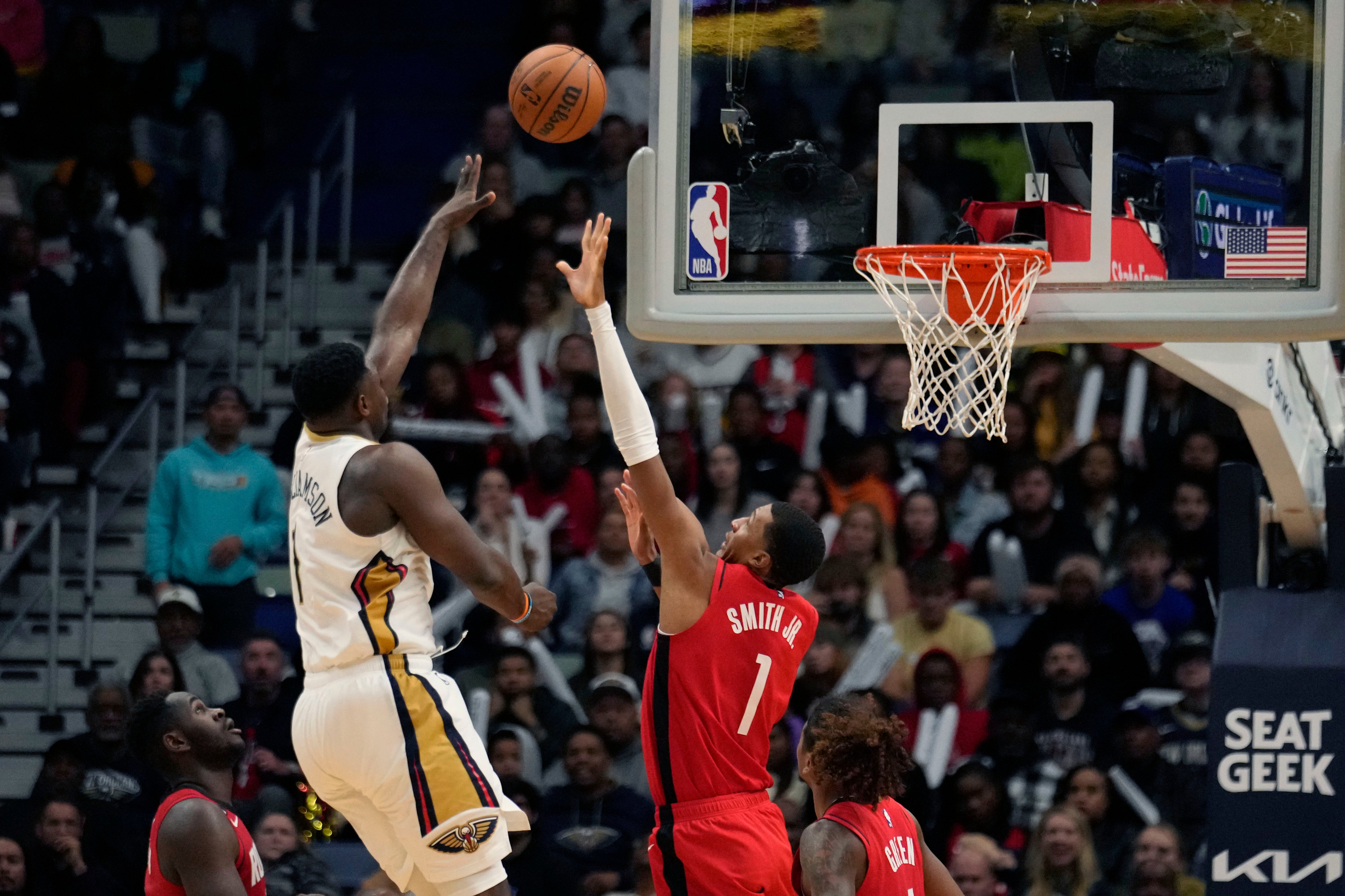 Williamson Anota 26; Pelicans Doblegan A Rockets | Independent Español