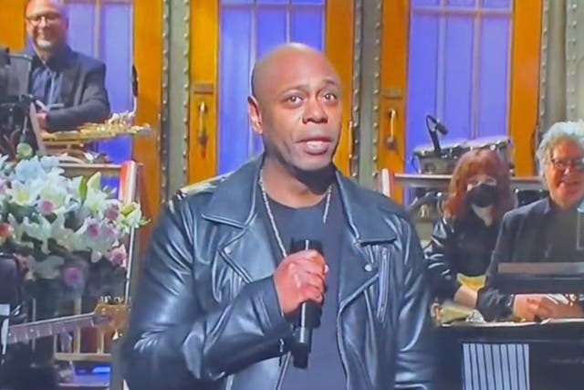 <p>Dave Chappelle on SNL</p>