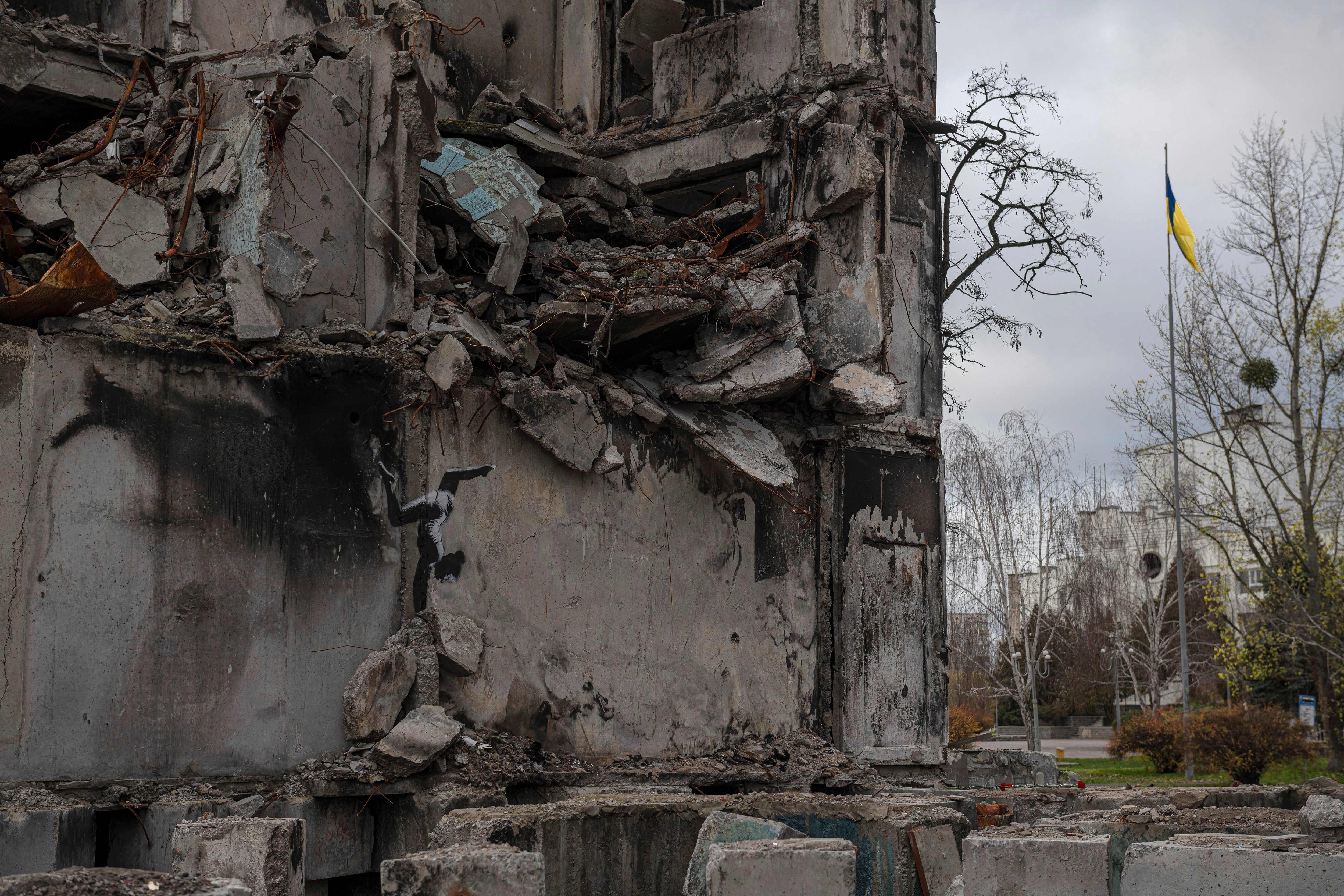 Russia Ukraine War Banksy