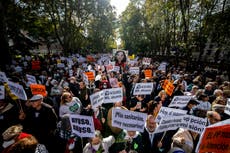 Thousands protest in support of public health care in Madrid