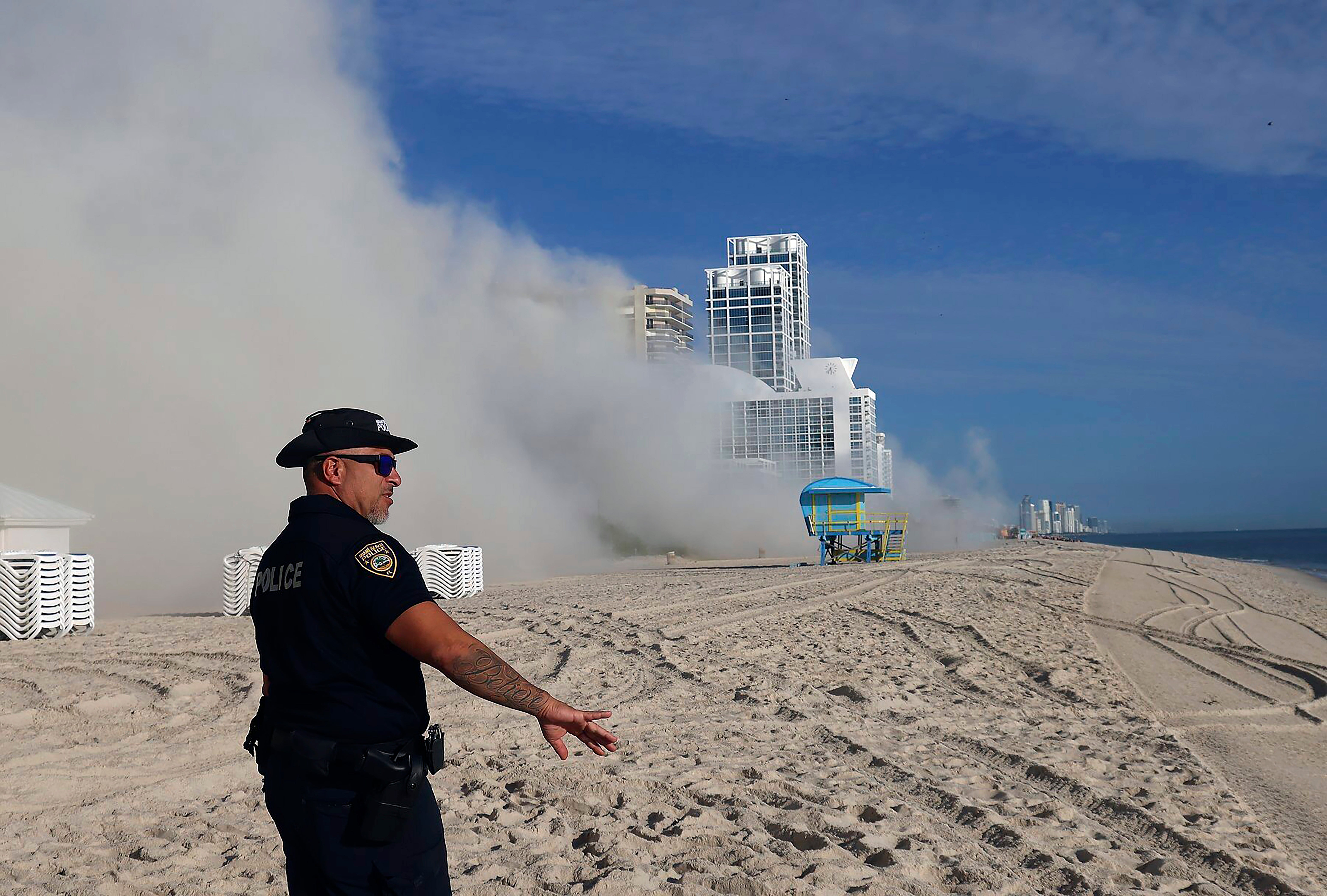 Historic Hotel Imploded