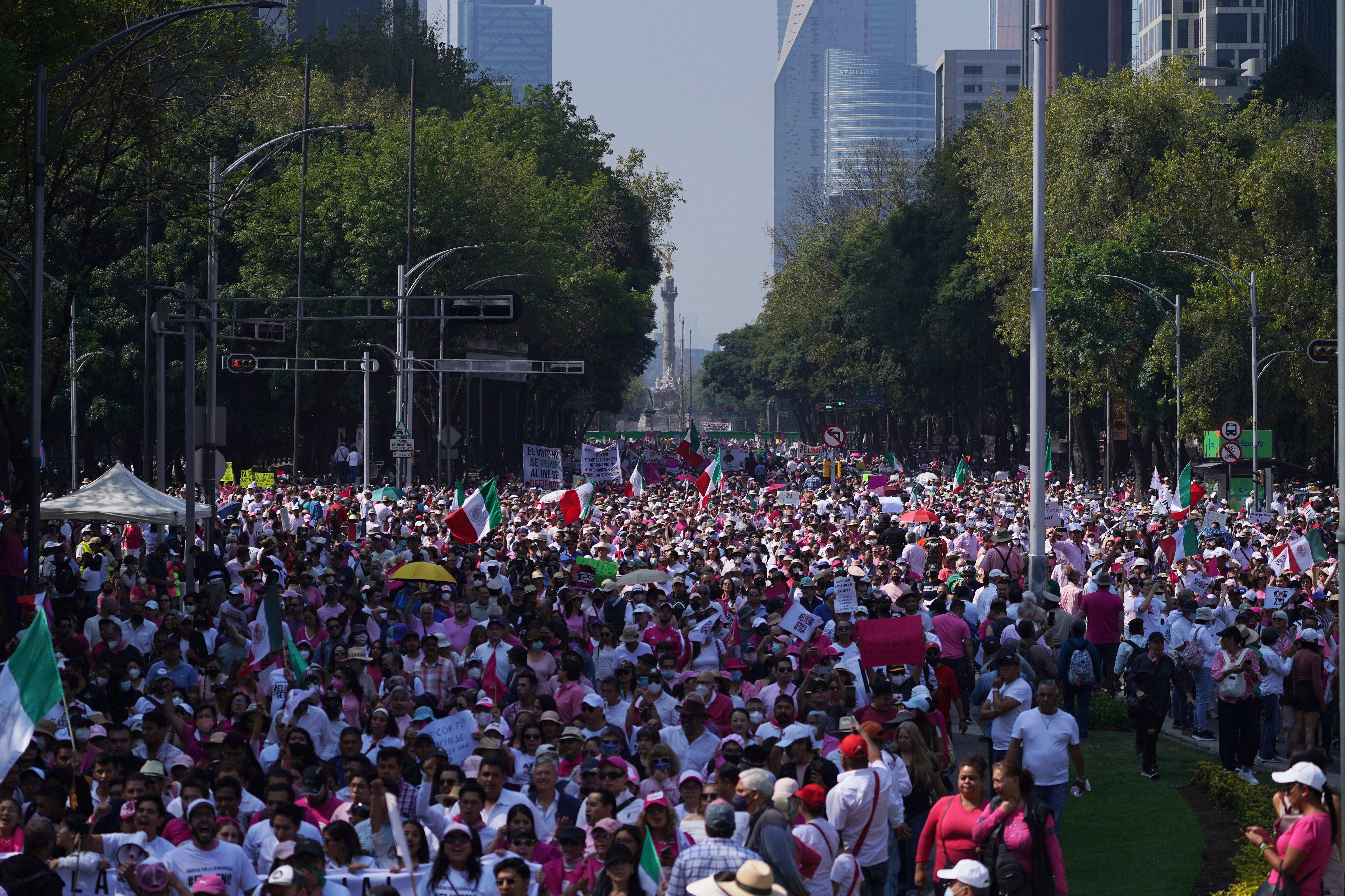 MEXICO REFORMA ELECTORAL MARCHA