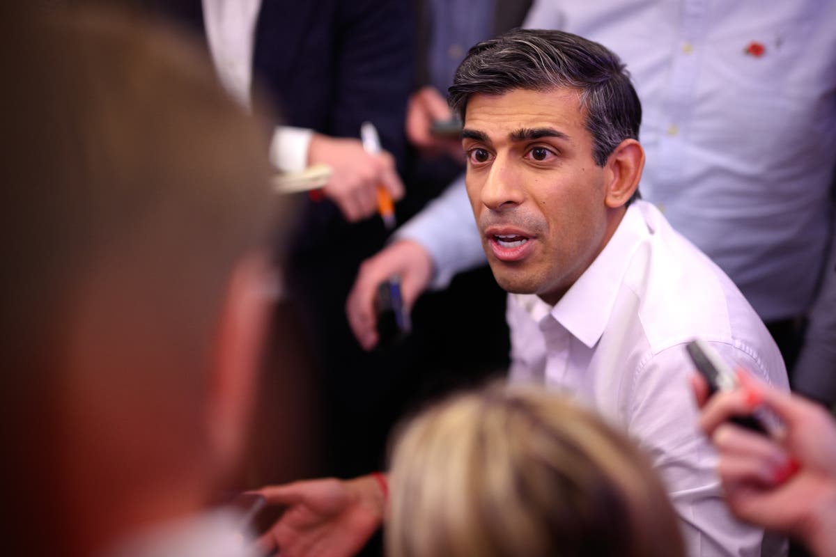 Rishi Sunak says taxes must rise to avoid market backlash