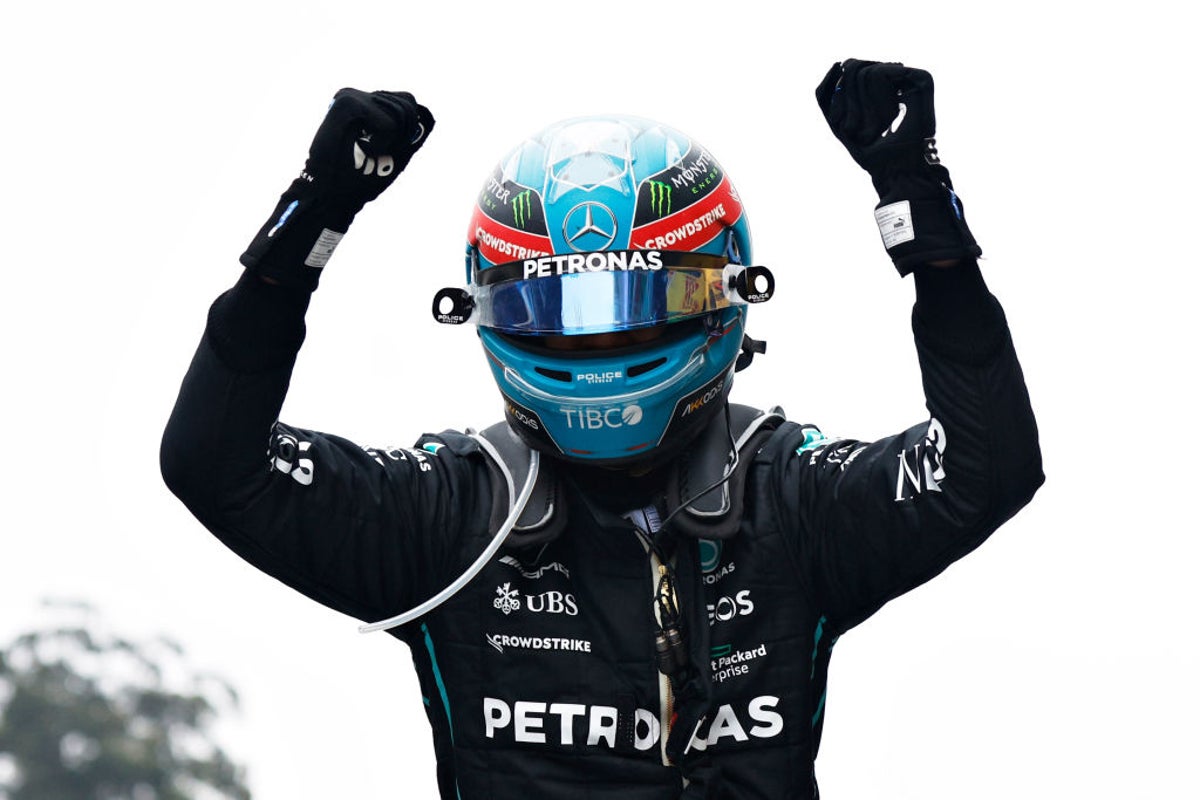 George Russell captures first F1 win as Lewis Hamilton completes Mercedes one-two at Brazilian Grand Prix
