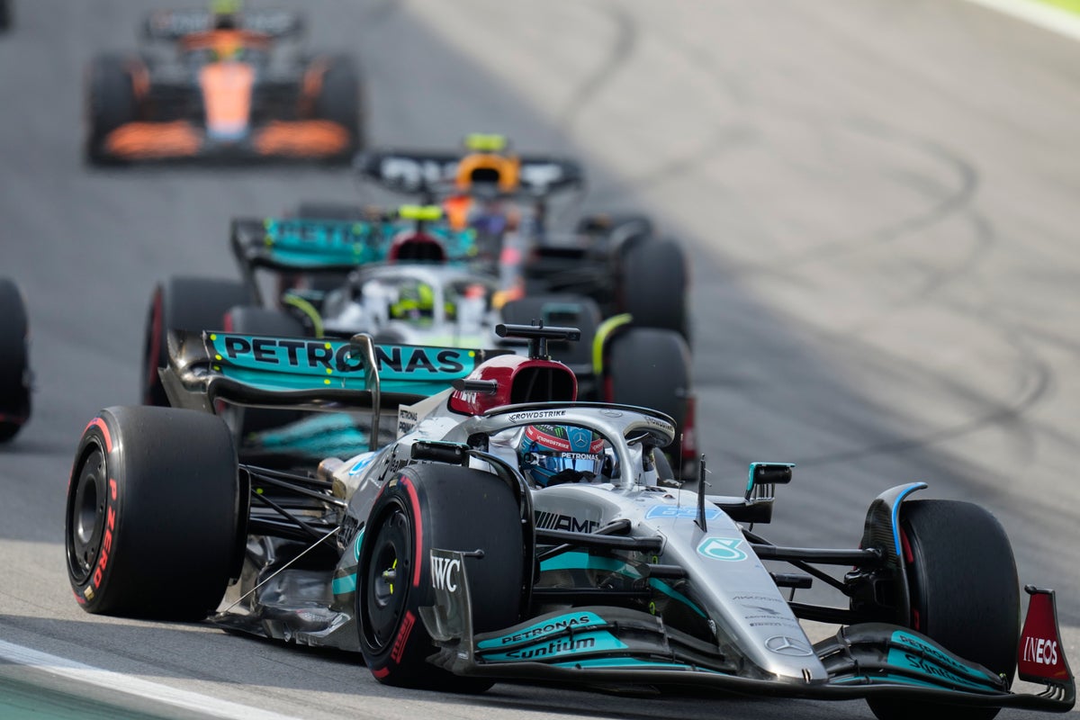 George Russell secures maiden F1 win in Mercedes one-two at Brazilian Grand Prix
