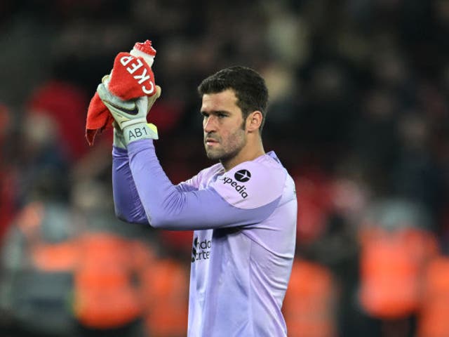 <p>Alisson, freshly shaven against Southampton, has been Liverpool’s player of the season so far  </p>