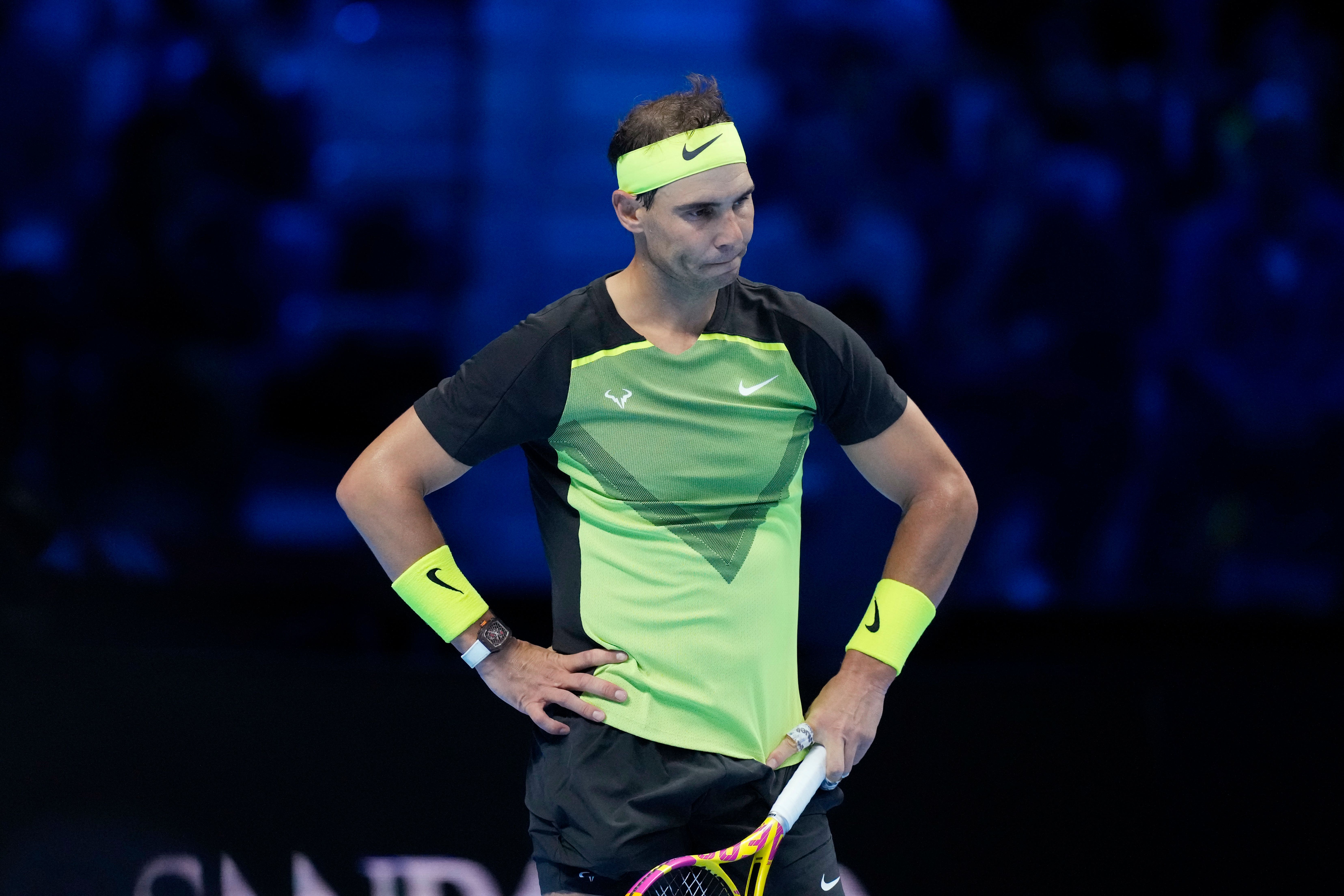Rafael Nadal hopes of claiming number one spot hit by loss in ATP Finals opener The Independent
