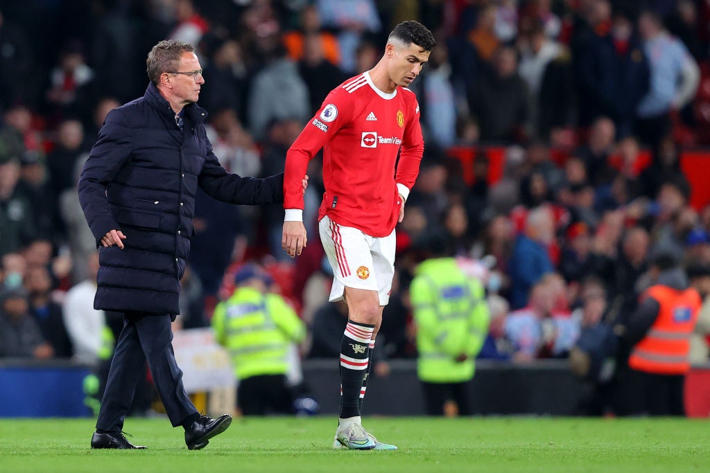 Ronaldo said of Rangnick: ‘This guy is not even a coach’