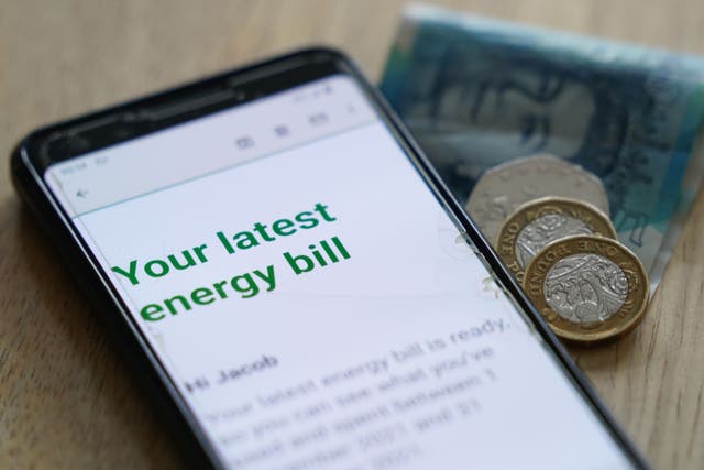 Older people will face the greatest income squeeze from surging energy costs this winter but young people will struggle most to afford their bills, a report has found (Jacob King/PA)