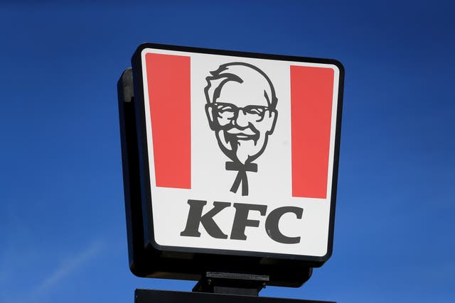 Fast-food chain KFC has pledged that a third of all its new staff by 2030 will be young people who have faced barriers to employment (Mike Egerton/ PA)