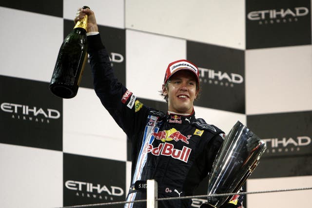 Sebastian Vettel became the youngest Formula One champion in 2010 (David Davies/PA)