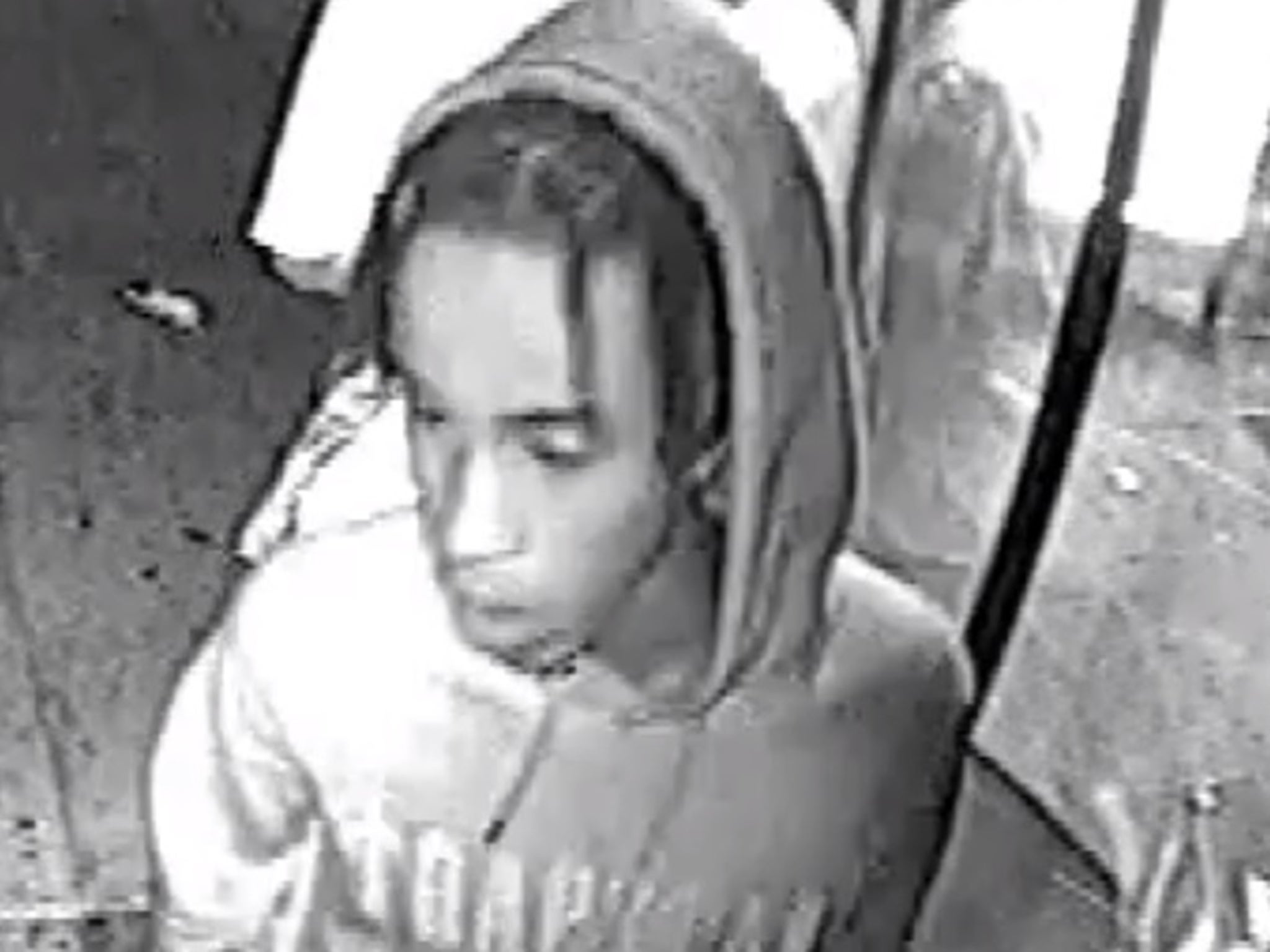 Officers are searching for pictured man in connection with assault