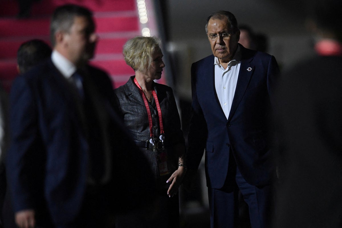 Russia’s foreign minister Sergei Lavrov ‘taken to hospital for heart condition at G20 summit’