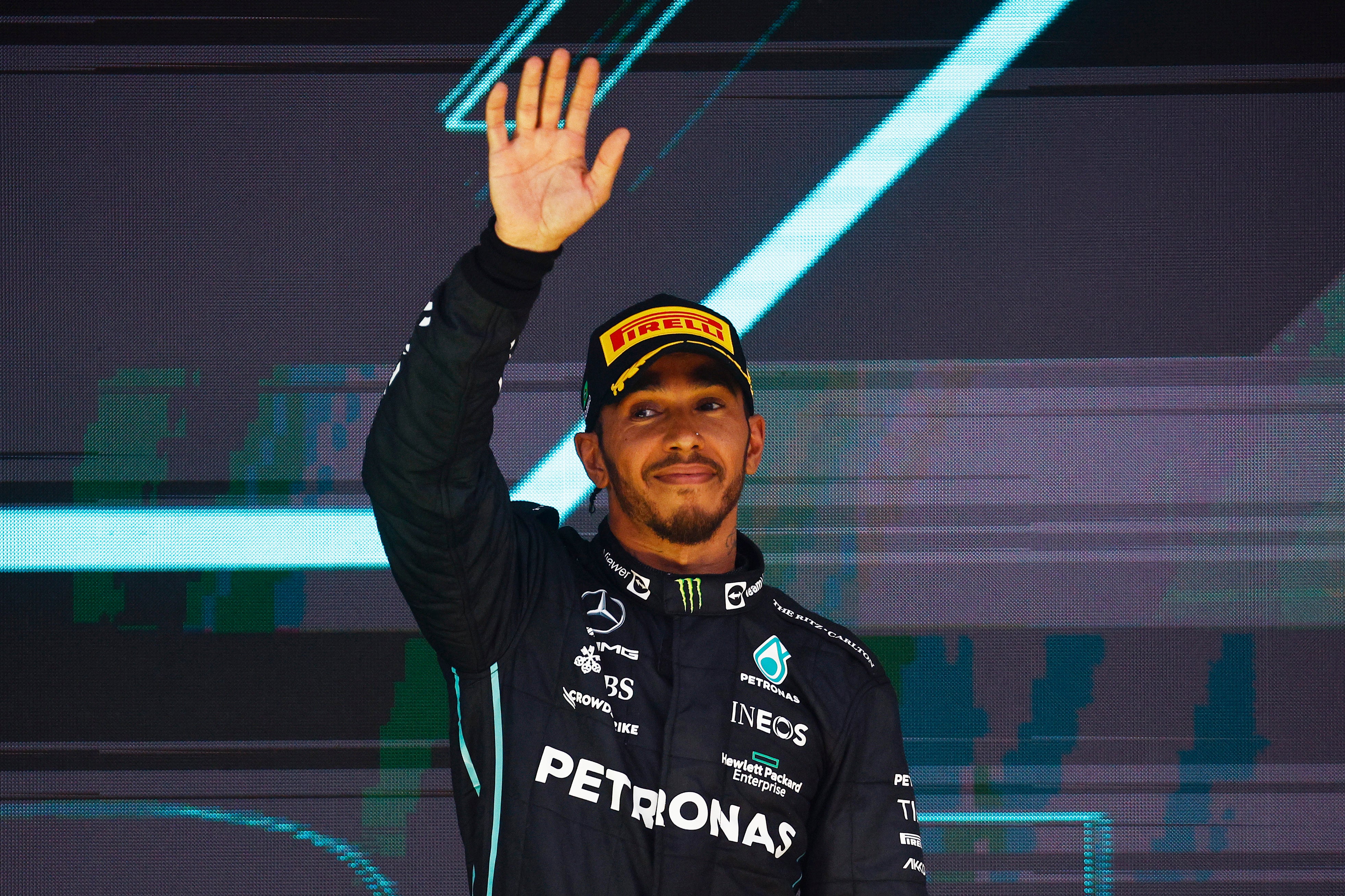 Lewis Hamilton hinted he is a collision magnet for Max Verstappen because the Dutch driver is envious of his record-breaking career