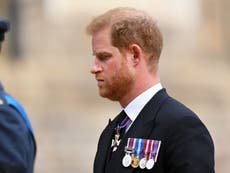 Prince Harry tells bereaved military children ‘we share a bond’ in Remembrance Sunday letter