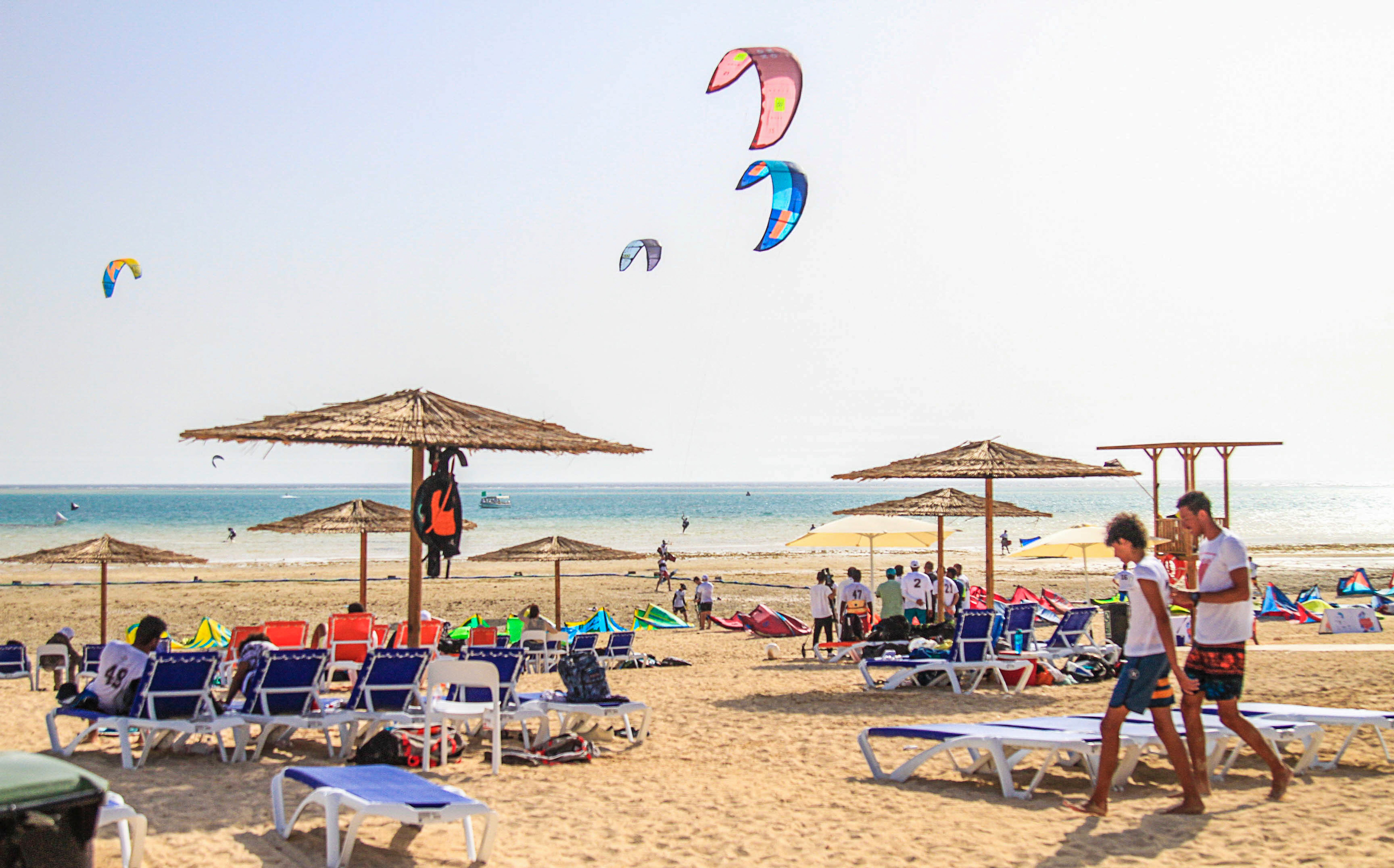 For watersports, head to Yam Beach