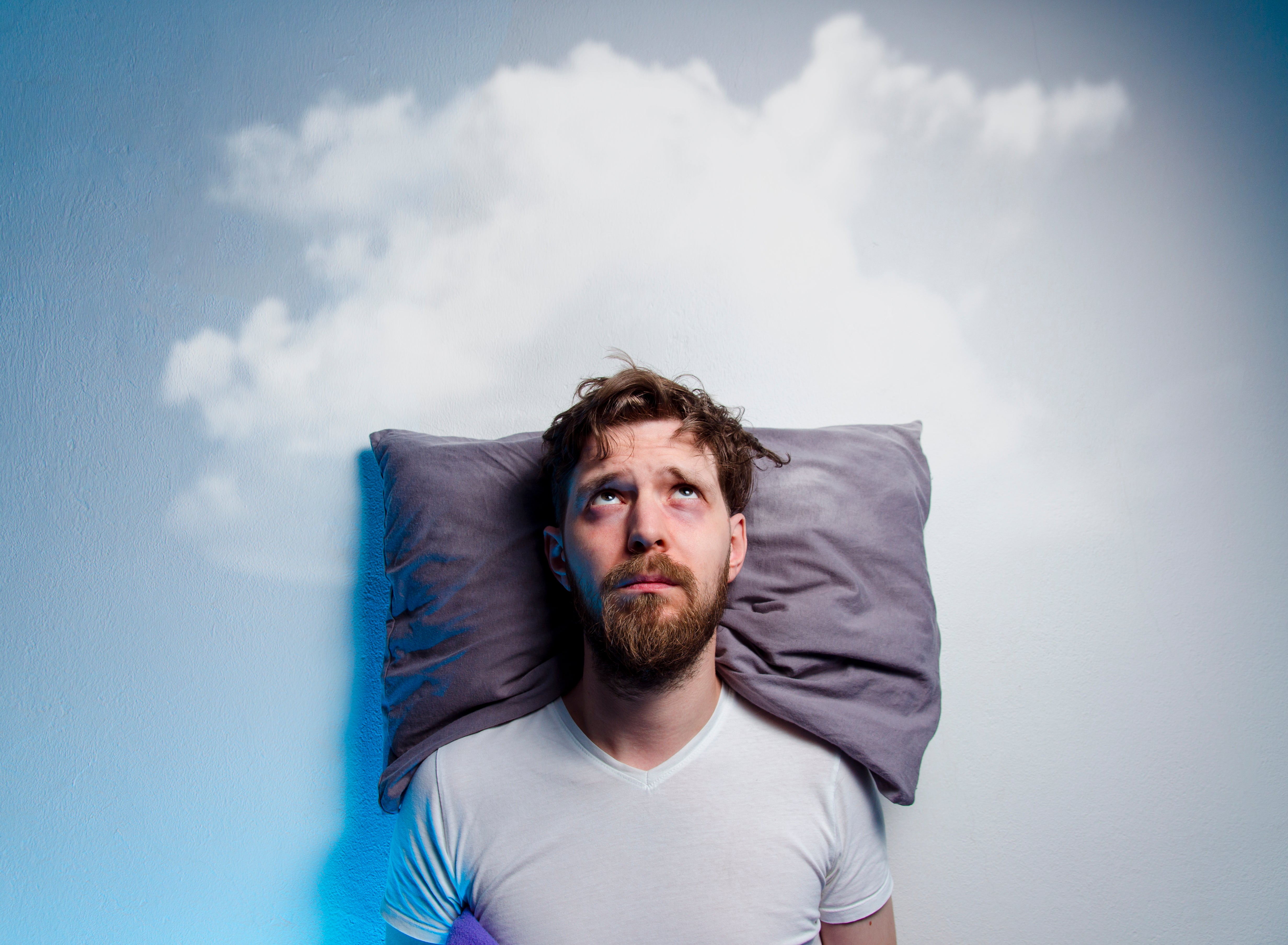 <p>A rise in temperature can lead to difficulty in sleeping</p>