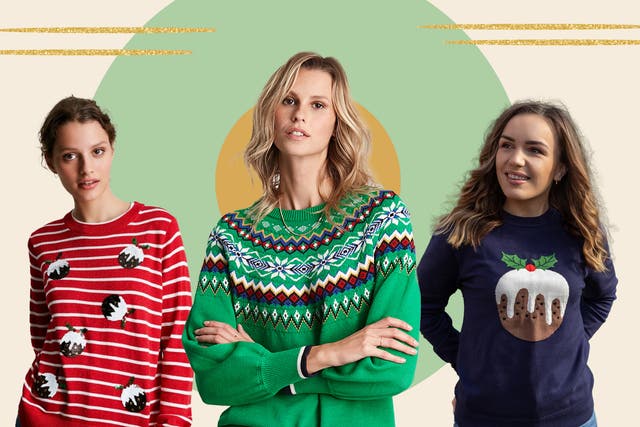 <p>These festive jumpers start from £44.95 and are availabe in seven festive designs </p>