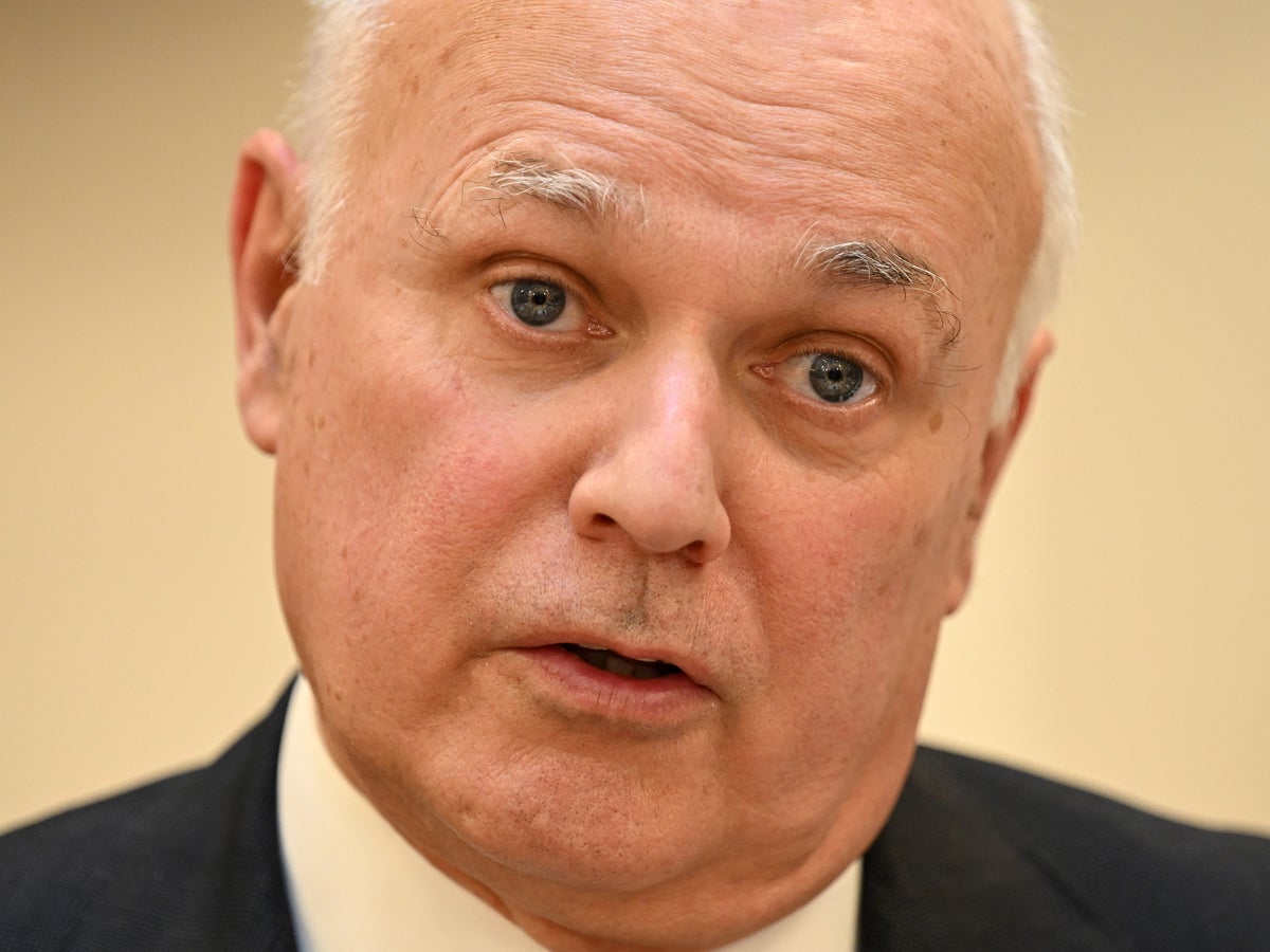 Iain Duncan Smith feared for wife as he was hit in head with traffic cone, court told thumbnail