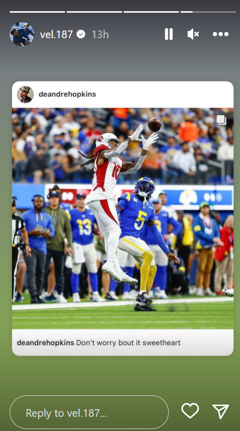 Lavel Davis Jr, one of the victims killed during the mass shooting at the University of Virginia, shared a post from Arizona Cardinals wide receiver DeAndre Hopkins late Sunday night, just hours before he would be killed by a gunman who remained at large on Monday morning