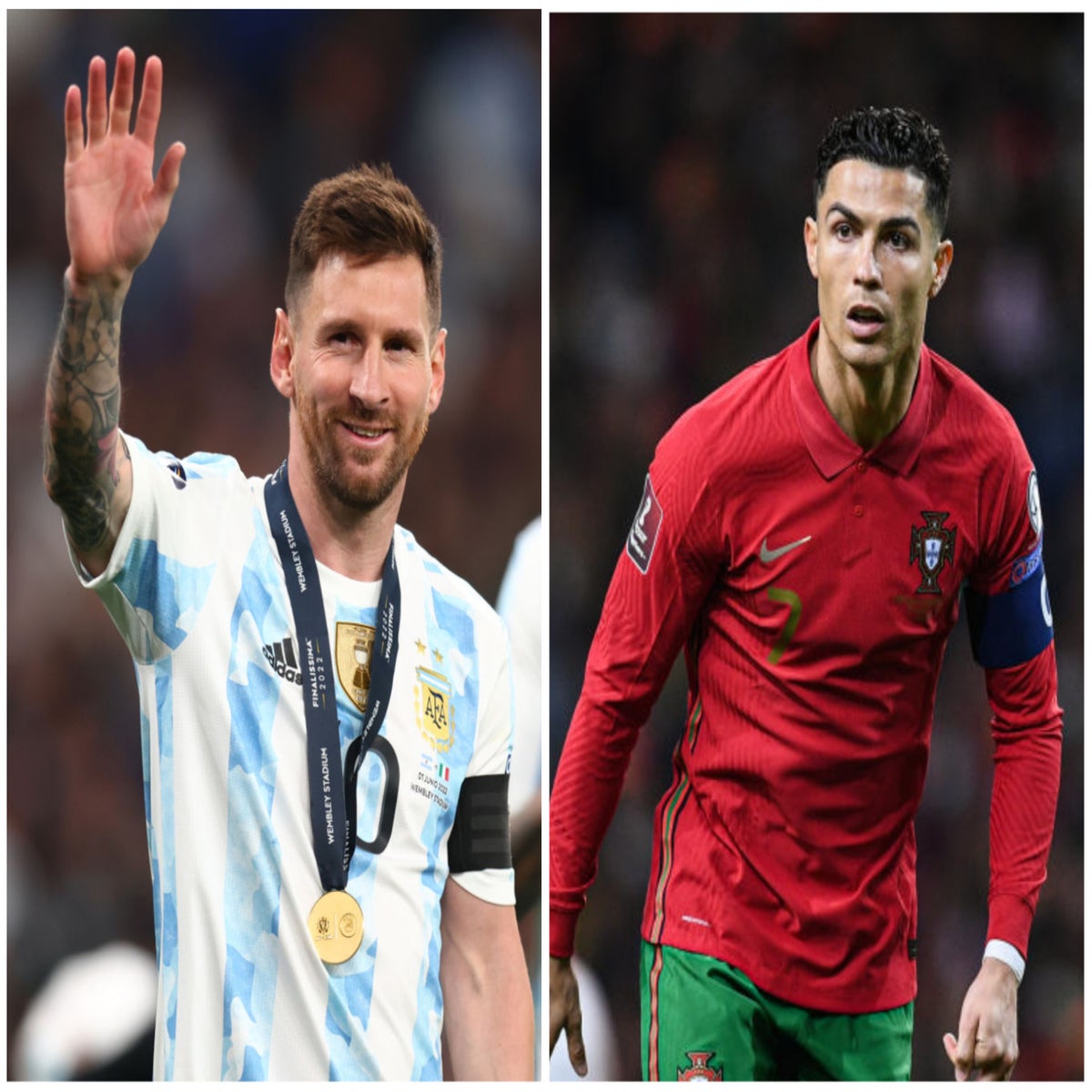 Lionel Messi, Cristiano Ronaldo and the World Cup stars with one