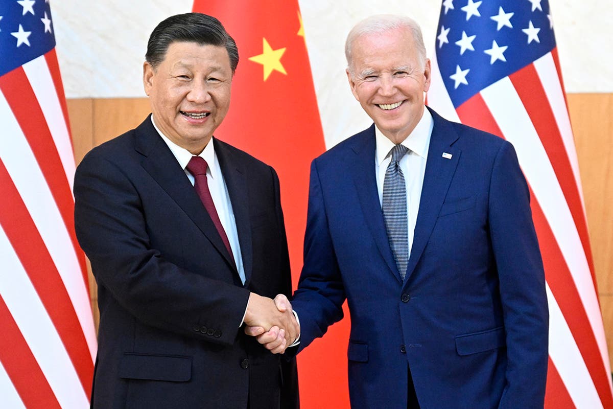 North Korea: Biden warns Xi that US will have to step up military presence if nuclear and missile tests continue