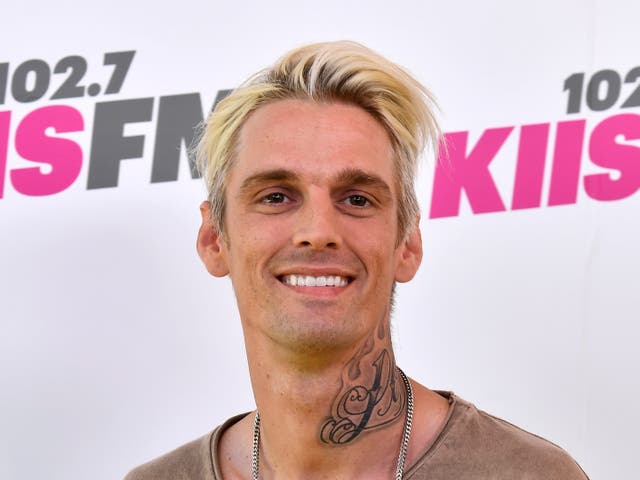 <p>CARSON, CA - MAY 13:  Aaron Carter   arrives at the 102.7 KIIS FM's 2017 Wango Tango at StubHub Center on May 13, 2017 in Carson, California.  (Photo by Frazer Harrison/Getty Images)</p>