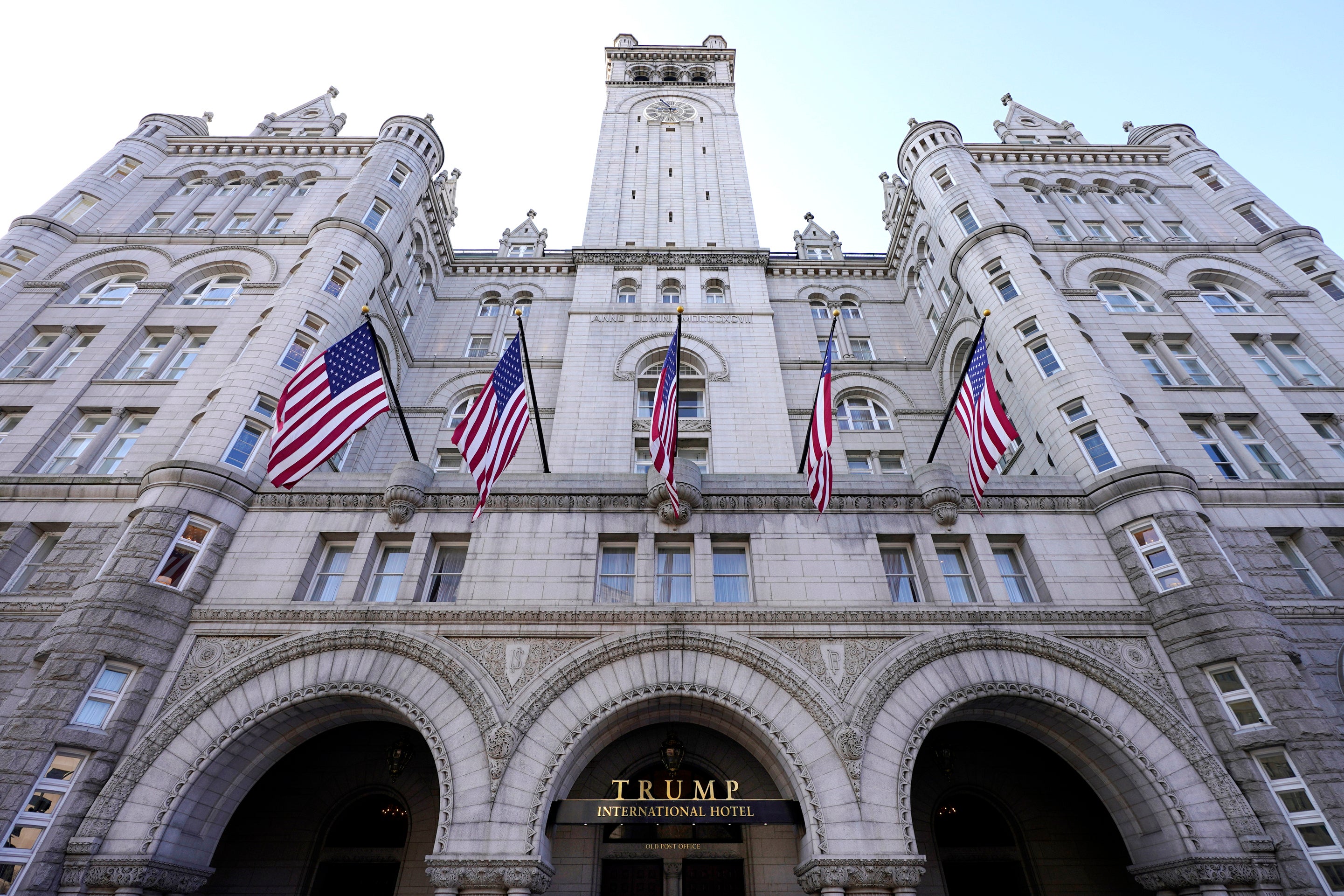 The Trump International Hotel in Washington, DC, before changing hands in 2022