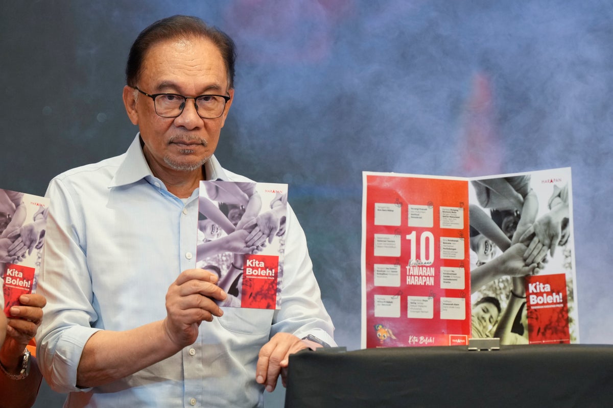 ‘We Can’: Malaysia’s Anwar in ultimate election bid to be PM