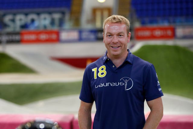 Sir Chris Hoy believes Britain’s performance at the world championships should breed confidence ahead of the Paris Olympics (Laureus handout)