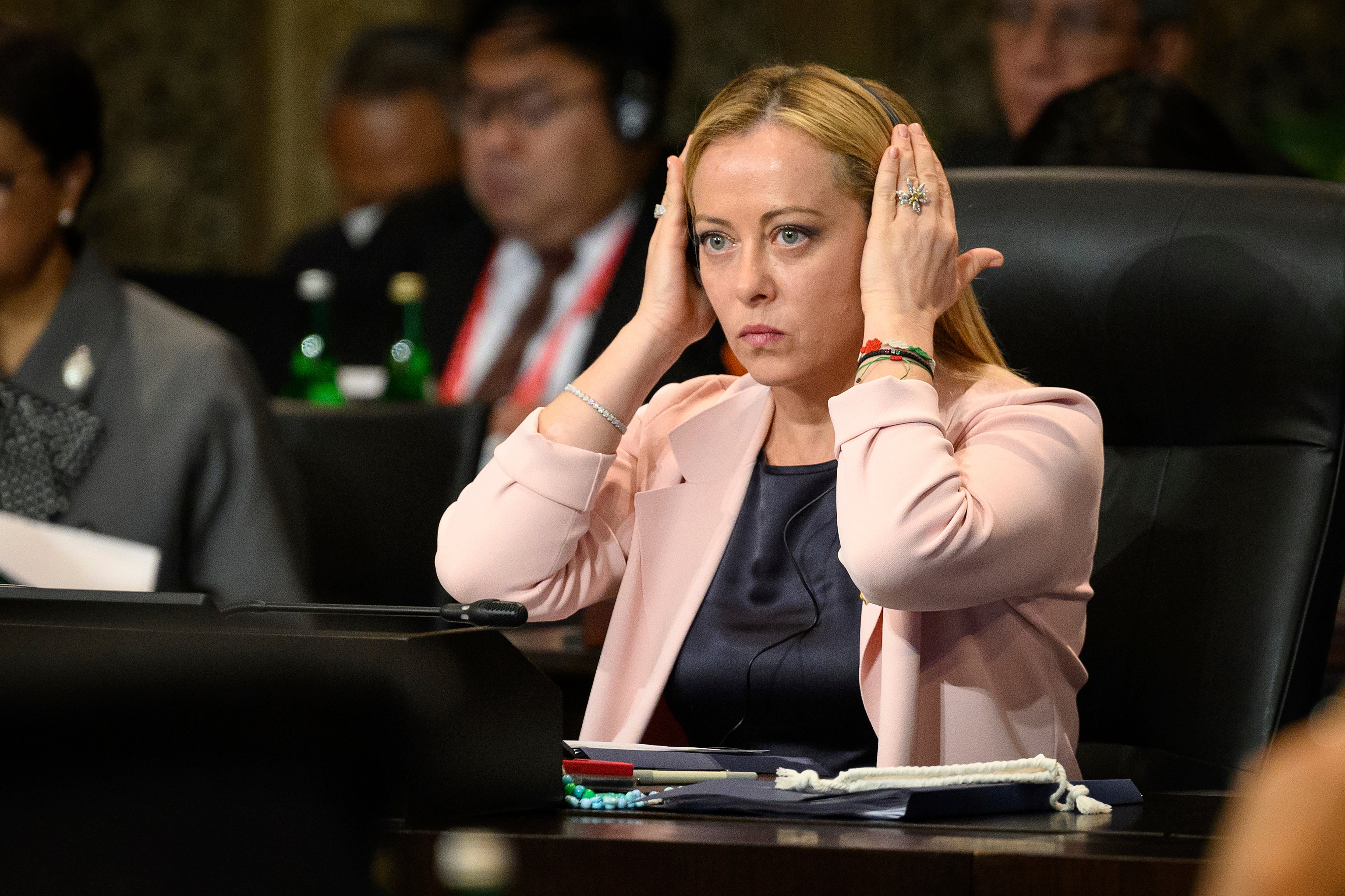 Italy’s prime minister Giorgia Meloni sued Saviano for libel damage