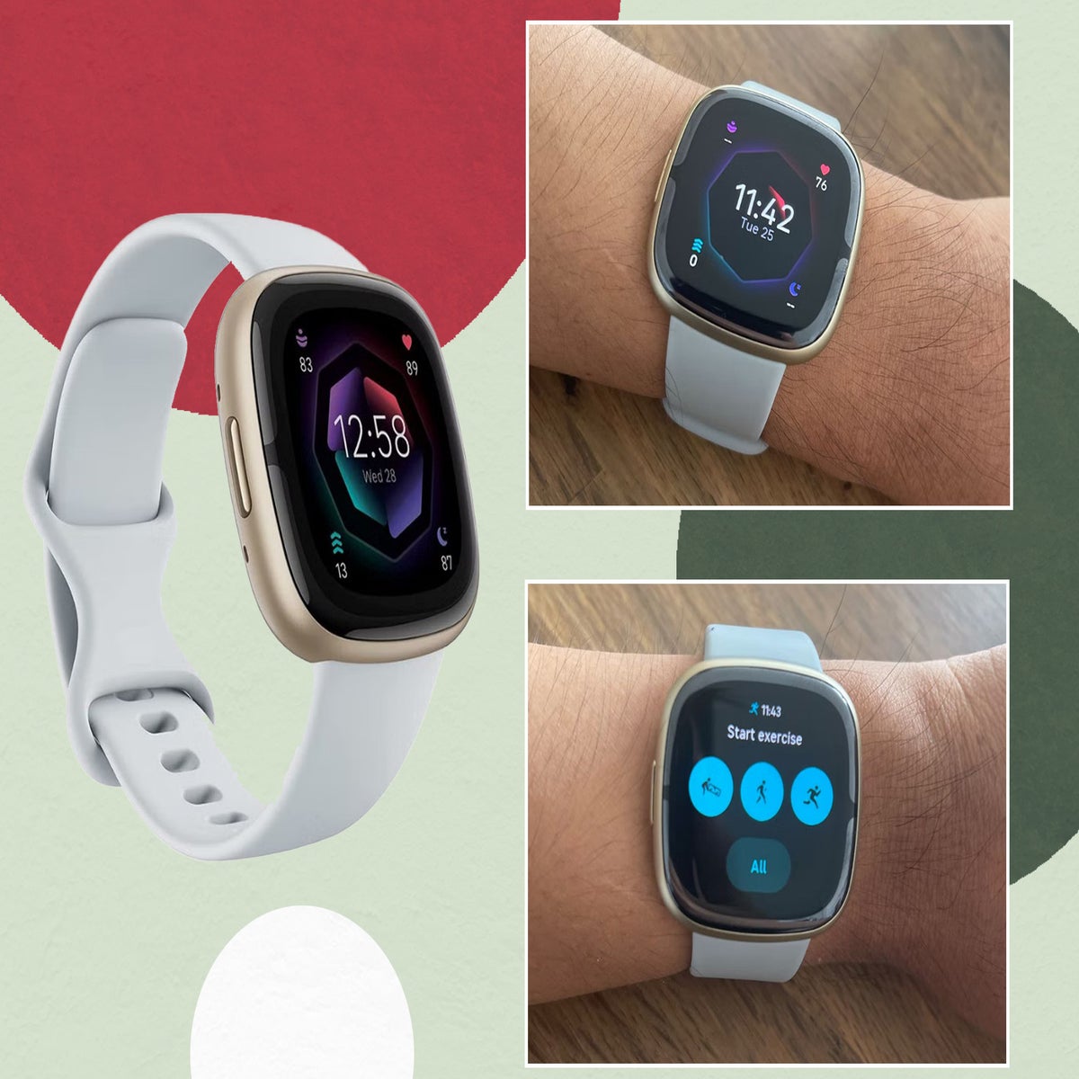Fitbit Sense, Activity tracker