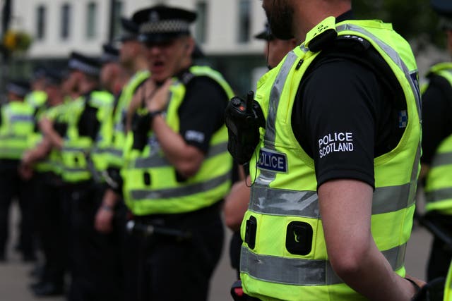 Police Scotland arrested a man wanted by French authorities (Andrew Milligan/PA)