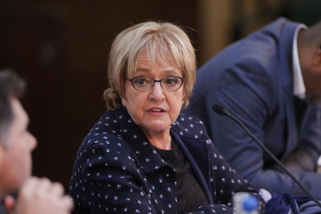 Dame Margaret Hodge MP said the Government was guilty of a ‘dereliction of duty’ by failing to accept an increase in Companies House fees (Yui Mok/PA)