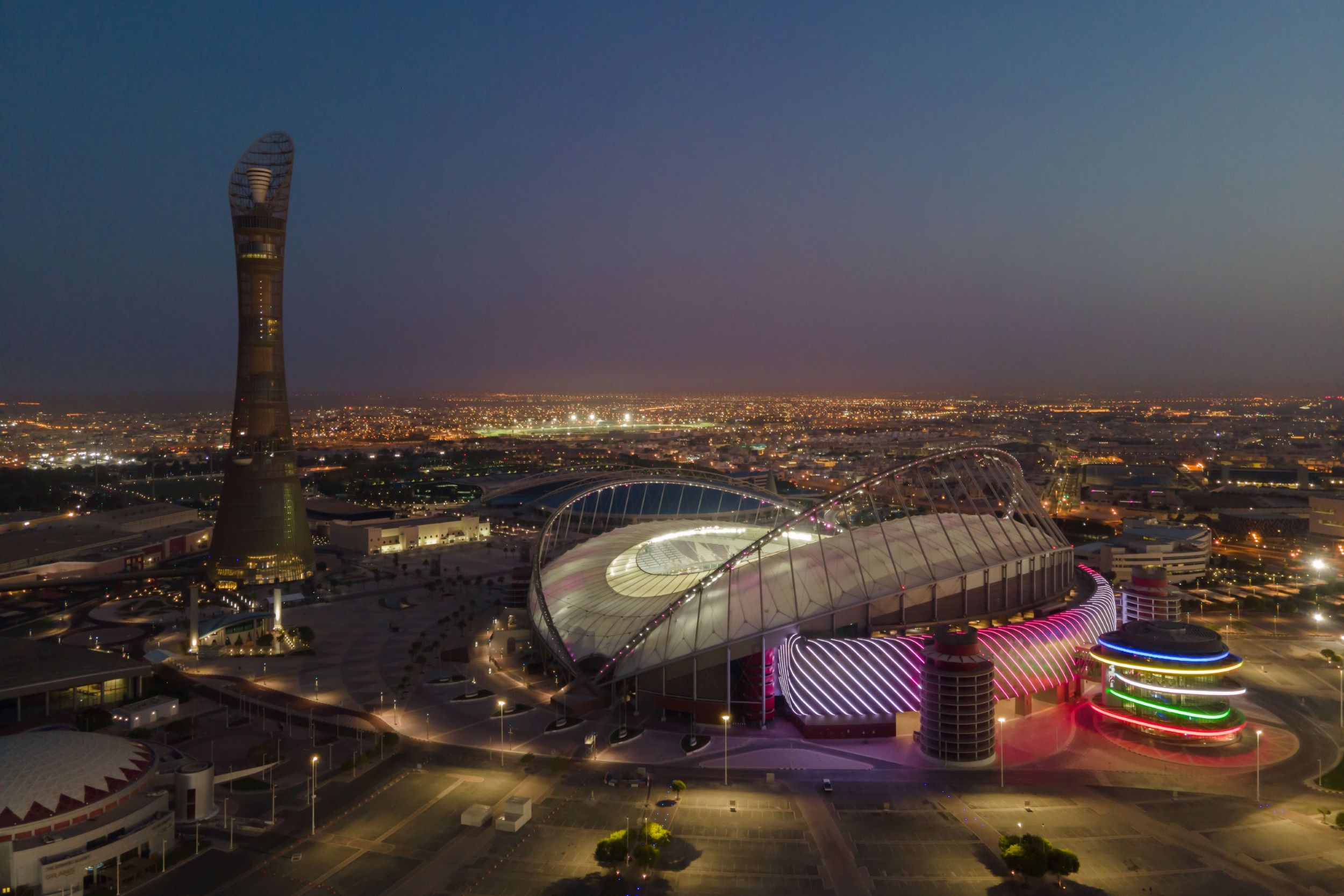 Eight venues in Qatar will host the World Cup