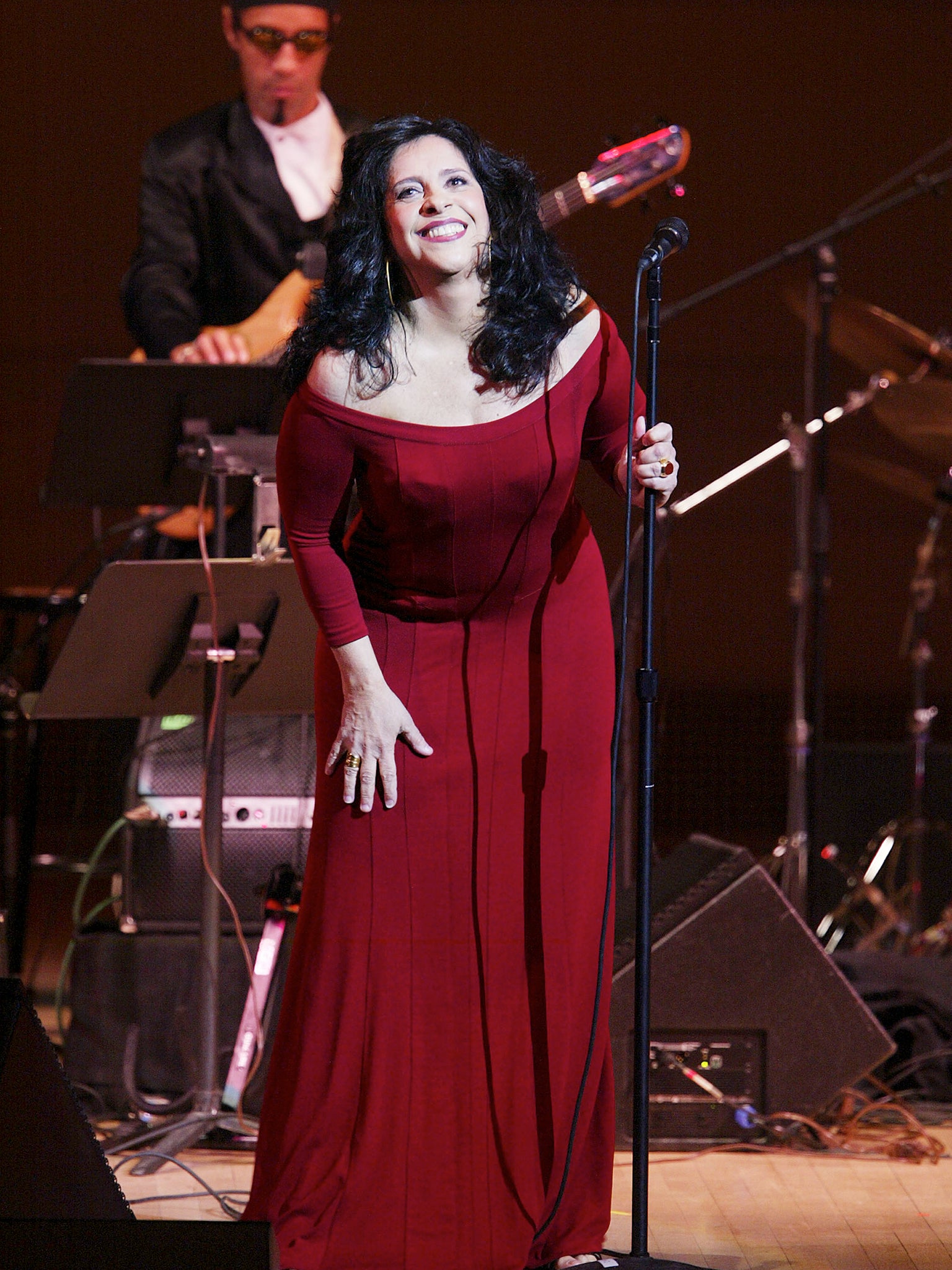 Singing at Carnegie Hall in October 2003
