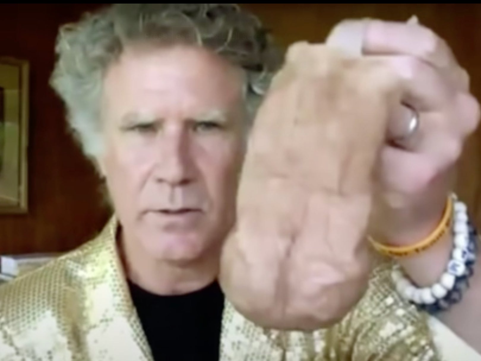 Will Ferrell with the prosthetic testicles from ‘Step Brothers’