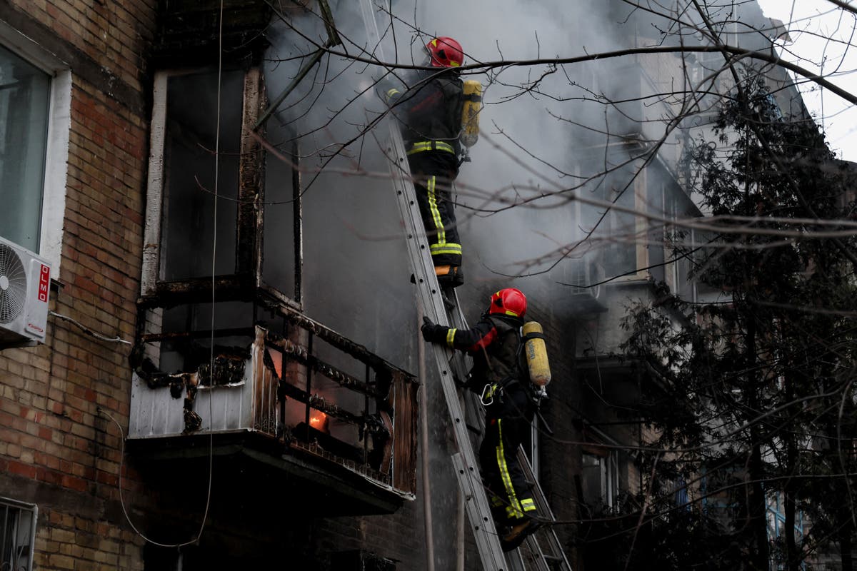 Half of Kyiv without power after explosions in Ukrainian capital