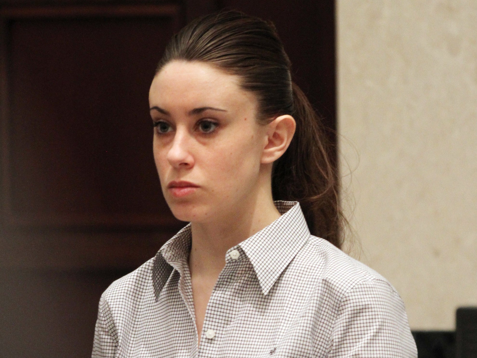 Casey Anthony at the Orange County Courthouse on 30 June 2011 in Orlando, Florida