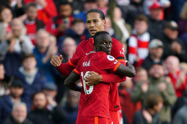 Virgil van Dijk has sympathy with former Liverpool team-mate Sadio Mane who faces a race to be fit for the World Cup (Peter Byrne/PA)