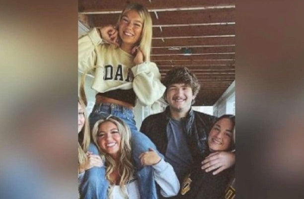 Ethan Chapin, 20, Madison Mogen, 21, Xana Kernodle, 20, and Kaylee Goncalves, 21, pictured together