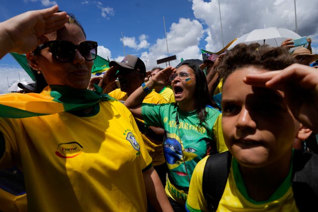APTOPIX Brazil Election Protest