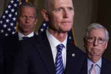 McConnell blames ‘chaos’ candidates for GOP flop as Rick Scott says he will challenge him