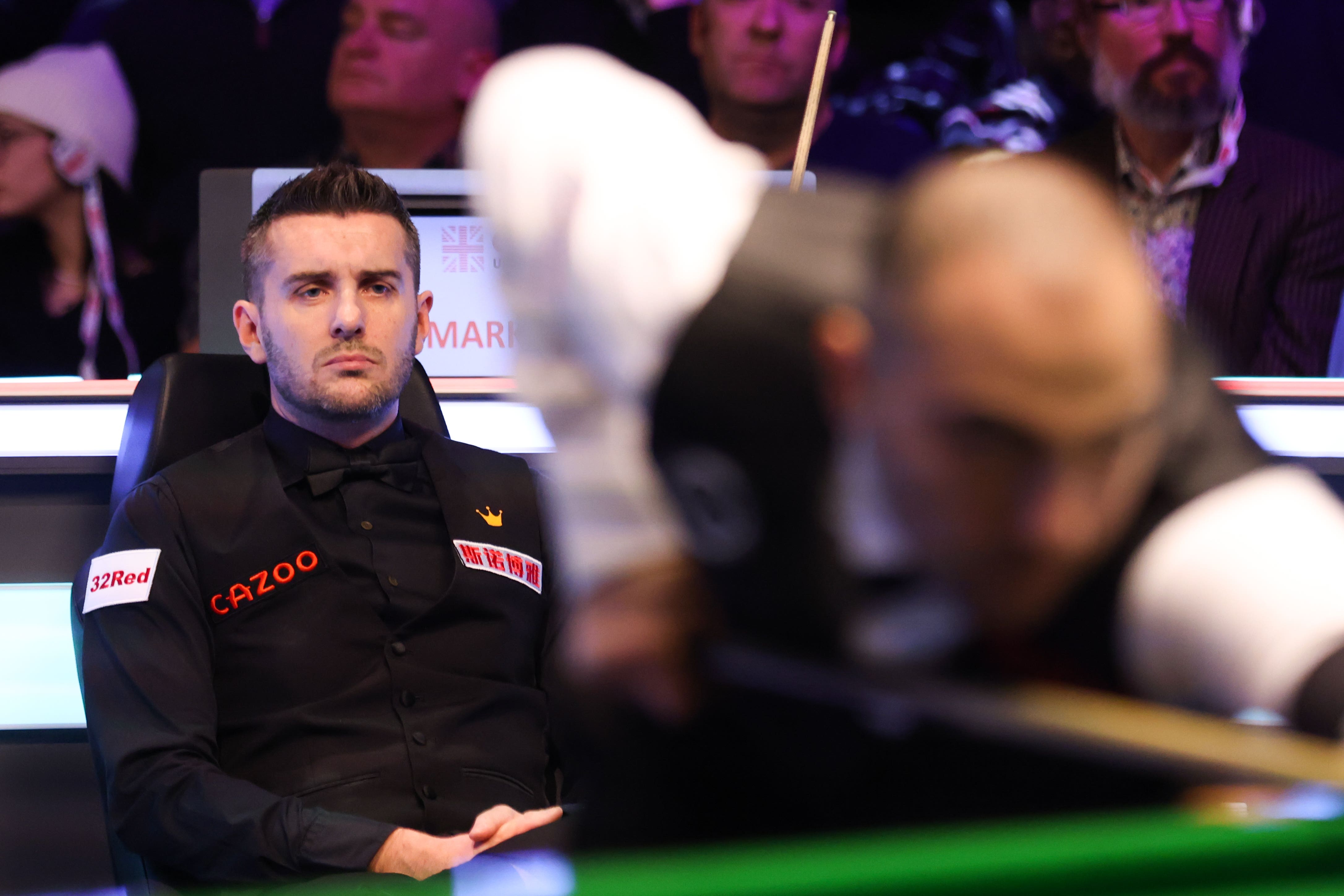 Mark Selby suffered a shock exit against Hossein Vafaei (Isaac Parkin/PA)