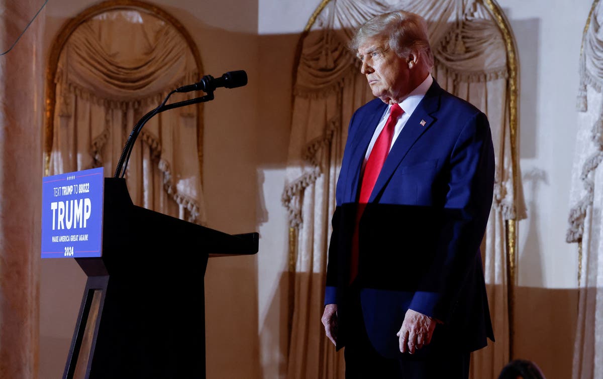 Voices: Behind the 2024 announcement, Trump is the weakest and most desperate he&rsquo;s ever been