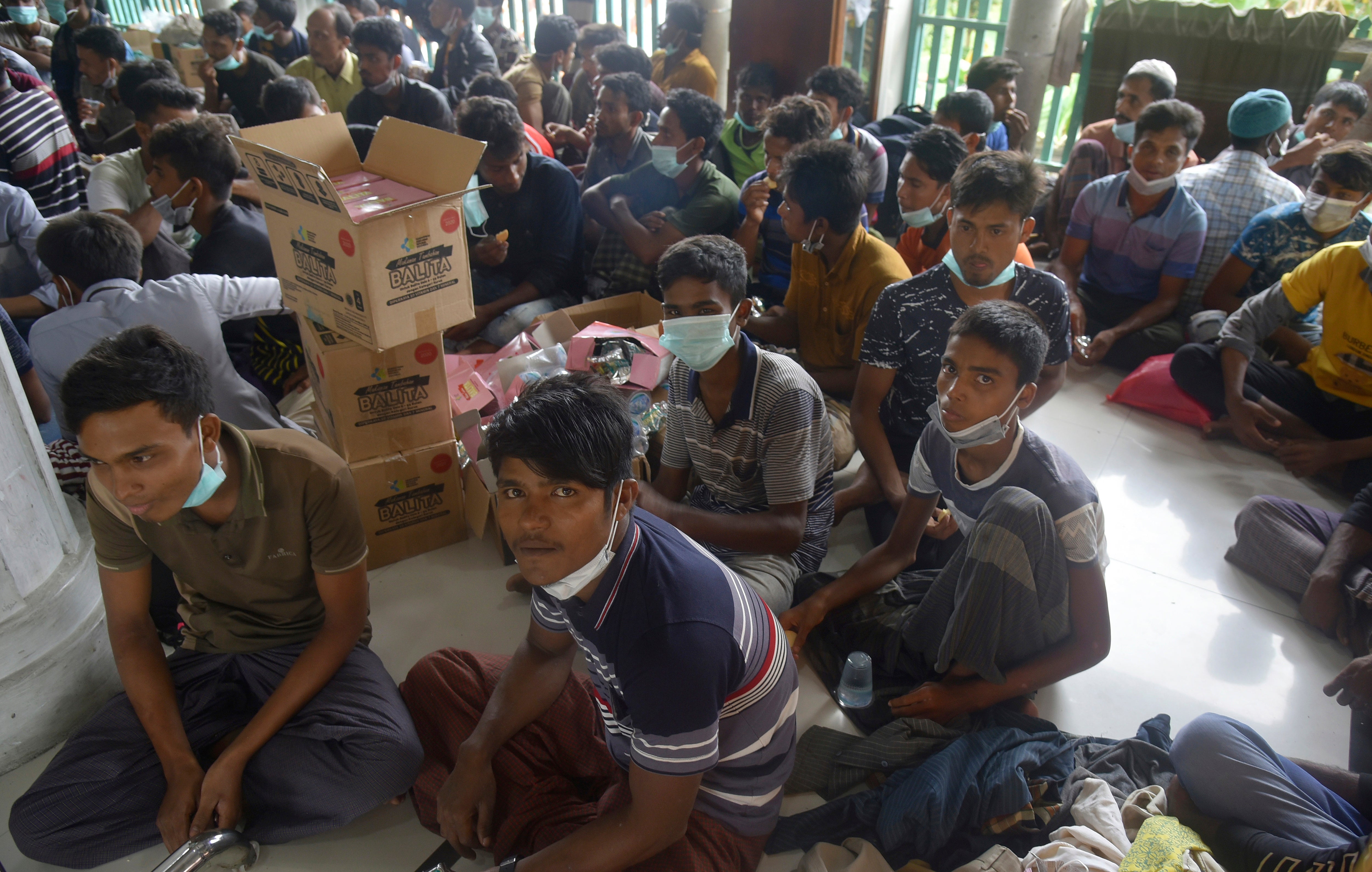 Indonesia Rohingya Refugees
