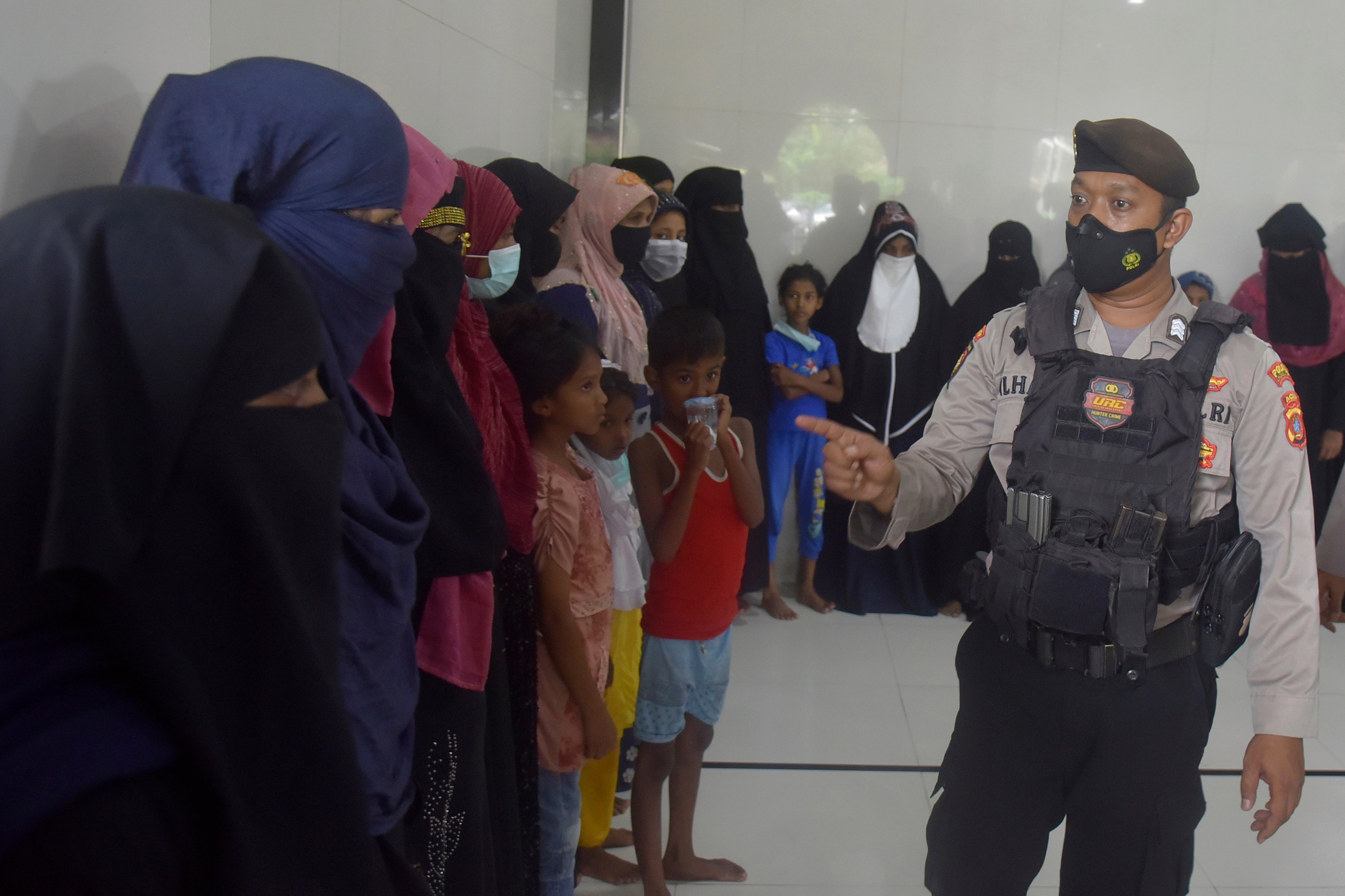 Indonesia Rohingya Refugees