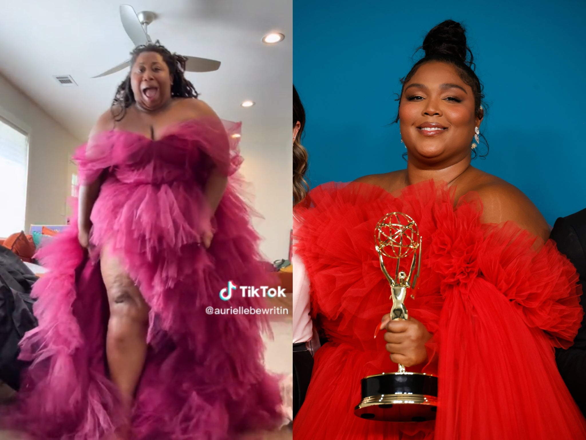 TikTok Star Gets Surprise Of A Lifetime After Asking Lizzo If She Can ...