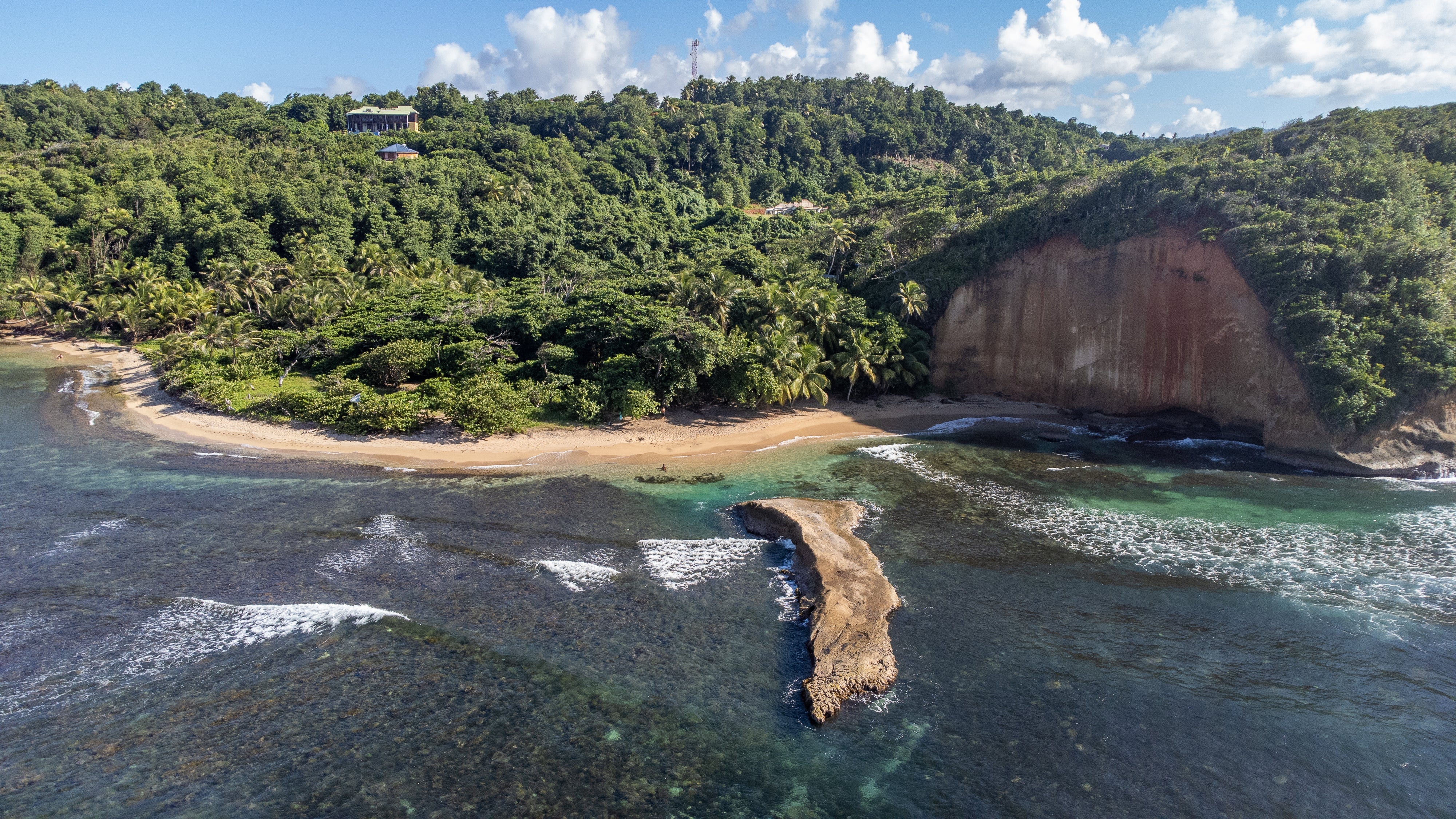 Dominica made the cut for its lush scenery